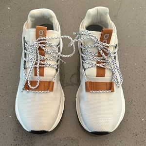 On Cloud Cloudnova White Pearl Pecan - On Running Shoes